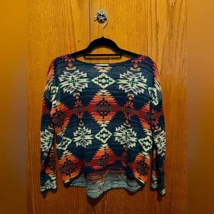 Denim and Supply Ralph Lauren patterned sweater